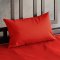 SHEETS OF SAN FRANCISCO Play Sheet Kissenbezug 70 x 45 cm aus Polyurethan Rot