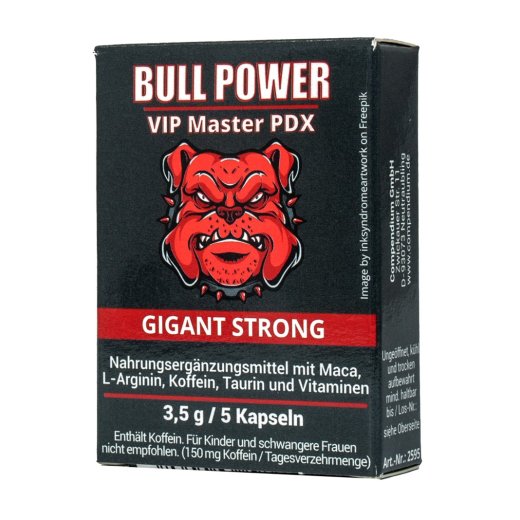 BULL POWER VIP Master PDX Giant Strong 5 Kapseln
