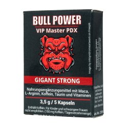 BULL POWER VIP Master PDX Giant Strong 5 Kapseln