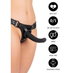 HIDDEN DESIRE Inferno Classic Strap-On Harness mit 3 Ringen