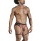 CANDYMAN String et Porte-Jarretelles Moreyo Terracotta