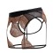 CANDYMAN String et Porte-Jarretelles Moreyo Terracotta