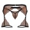 CANDYMAN String et Porte-Jarretelles Moreyo Terracotta