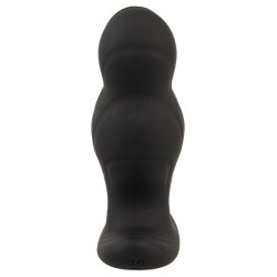 ANOS Power Expander Anal-Plug mit Vibration, Elektro-Stimulation & Fernbedienung Schwarz