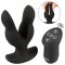 ANOS Power Expander Anal-Plug mit Vibration, Elektro-Stimulation & Fernbedienung Schwarz