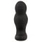 ANOS Power Expander Anal-Plug mit Vibration, Elektro-Stimulation & Fernbedienung Schwarz