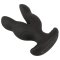 ANOS Power Expander Anal-Plug mit Vibration, Elektro-Stimulation & Fernbedienung Schwarz