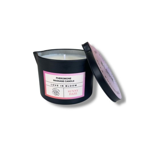 EYE OF LOVE Bloom Pheromone Massage Candle Sunny Daze Attract Him 150 ml