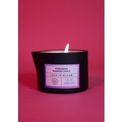 EYE OF LOVE Bloom Pheromone Massage Candle Lilac Dream Attract Him 150 ml