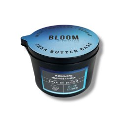 EYE OF LOVE Bloom Pheromone Massage Candle Blue Ember Attract Her 150 ml