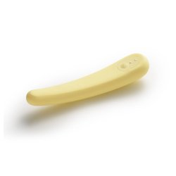IROHA Tsuki Mikazuki Vibrator Supersoft Gelb