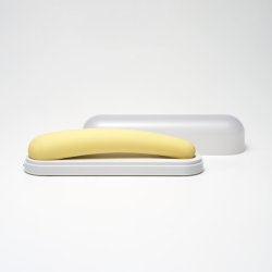 IROHA Tsuki Mikazuki Vibrator Supersoft Gelb