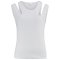 W010609 Tank Top-Kleid Unisex Weiss