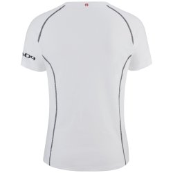 W010609 Ribbed T-Shirt Unisex Weiss