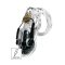 HIDDEN DESIRE Extreme Electro Cock Cage Transparent