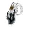 HIDDEN DESIRE Extreme Electro Cock Cage Transparent