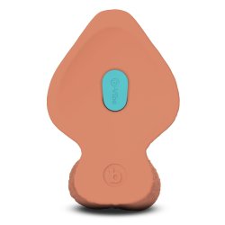 B-VIBE Slipskin Girthy Dildo Ø 6,5 cm x 23 cm Mocca