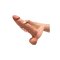 B-VIBE Slipskin Girthy Dildo Ø 6,5 cm x 23 cm Mocca
