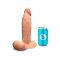 B-VIBE Slipskin Girthy Dildo Ø 6,5 cm x 23 cm Mocca