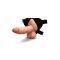 B-VIBE Slipskin Girthy Dildo Ø 5,1 cm x 17,8 cm Mocca
