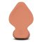 B-VIBE Slipskin Girthy Dildo Ø 5,1 cm x 17,8 cm Mocca