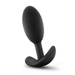 BLUSH Anal Adventures Plantinum Vibra Slim Plug Medium
