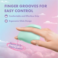 BLUSH Play With Me Dream Crush Auflegevibrator Grün