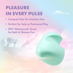 BLUSH Play With Me Dream Crush Auflegevibrator Grün