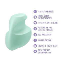 BLUSH Play With Me Dream Crush Auflegevibrator Grün