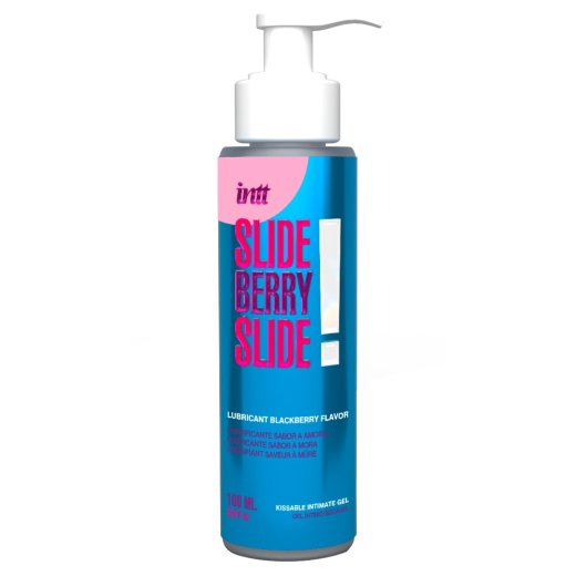INTT Slide Berry Slide! Essbares Brombeer-Gleitgel Wasserbasiert 100ml