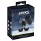 ANOS Vibrating Butt PLug mit flexiblen Armen & Fernbedienung 8 x 3.8cm Schwarz