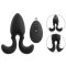 ANOS Vibrating Butt PLug mit flexiblen Armen & Fernbedienung 8 x 3.8cm Schwarz