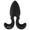 ANOS Vibrating Butt PLug mit flexiblen Armen & Fernbedienung 8 x 3.8cm Schwarz