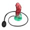 LOVETOY Dual Density Inflatable Dildo Ø 4,5 cm x 19 cm Rot/Grün