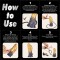 LOVETOY Dual Density Inflatable Dildo Ø 5 cm x 20,3 cm Gold/Schwarz