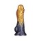 LOVETOY Dual Density Inflatable Dildo Ø 5 cm x 20,3 cm Gold/Schwarz