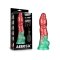LOVETOY Dual Density Inflatable Dildo Ø 5,6 cm x 25 cm Rot/Grün