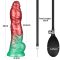 LOVETOY Dual Density Inflatable Dildo Ø 5,6 cm x 25 cm Rot/Grün