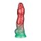 LOVETOY Dual Density Inflatable Dildo Ø 5,6 cm x 25 cm Rot/Grün