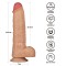 LOVETOY Ingen Strap-On Set mit vibrierendem Dildo 24 cm L - 2XL Beige