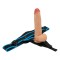 LOVETOY Ingen Strap-On Set mit vibrierendem Dildo 24 cm XS - M Beige