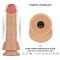 LOVETOY Ingen Strap-On Set mit vibrierendem Dildo 20 cm  L - 2XL Beige