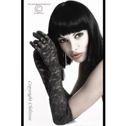 CHILIROSE Spitzenhandschuhe Schwarz OS
