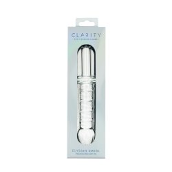 CLARITY Glasdildo Elysian Swirl 14,3 cm
