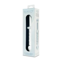 CLARITY Glasdildo Elysian Swirl 14,3 cm