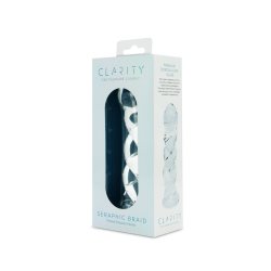 CLARITY Glasdildo Seraphic Braid 14,5 cm