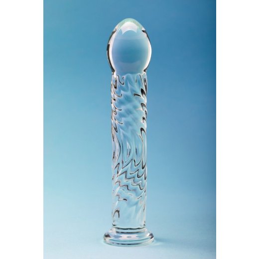 CLARITY Glasdildo Seraphic Ripple 15,8 cm