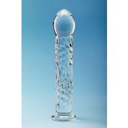 CLARITY Glasdildo Seraphic Ripple 15,8 cm