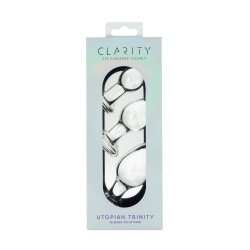CLARITY Glas-Plug-Set Utopian Trinity 3-teilig