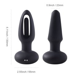 HONEY PLAY BOX Snuggy Analplug mit Flapping-Funktion, Vibration & Fernbedienung